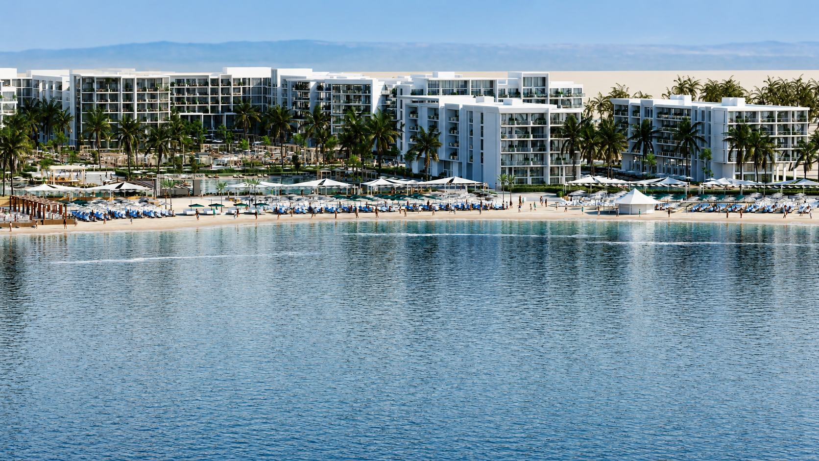 Direct beach access