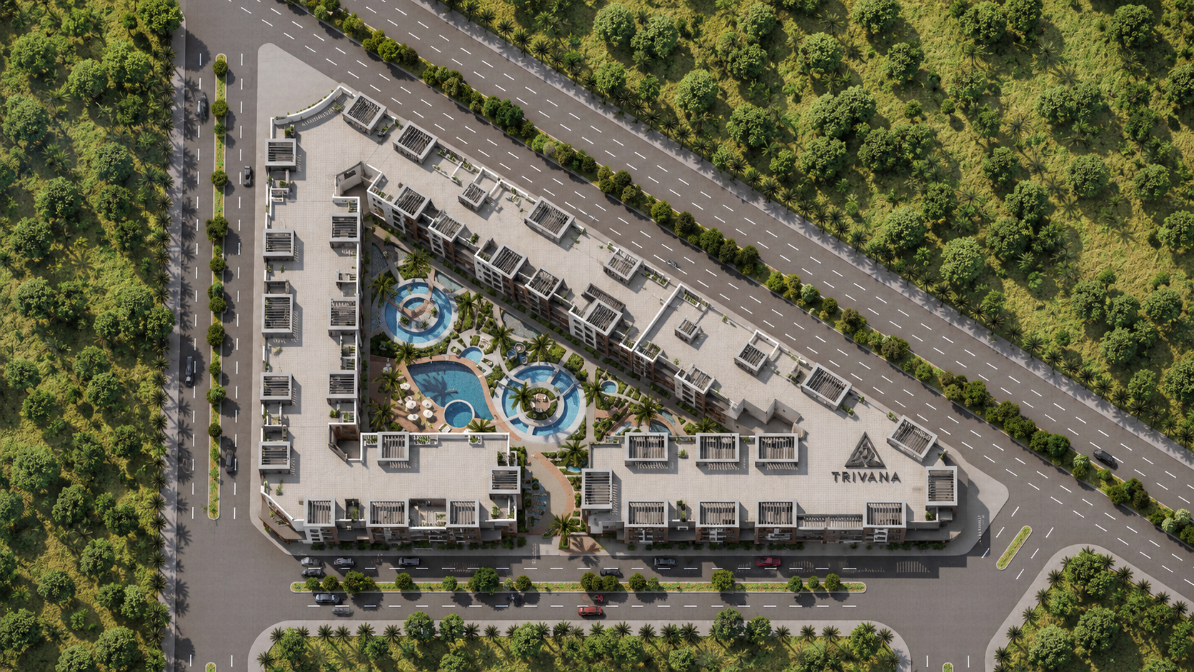Trivana Compound property development in Magawish